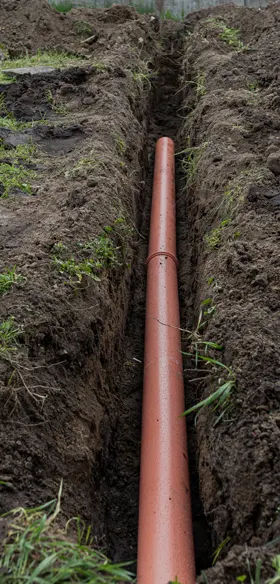 Underground Sewer Piping